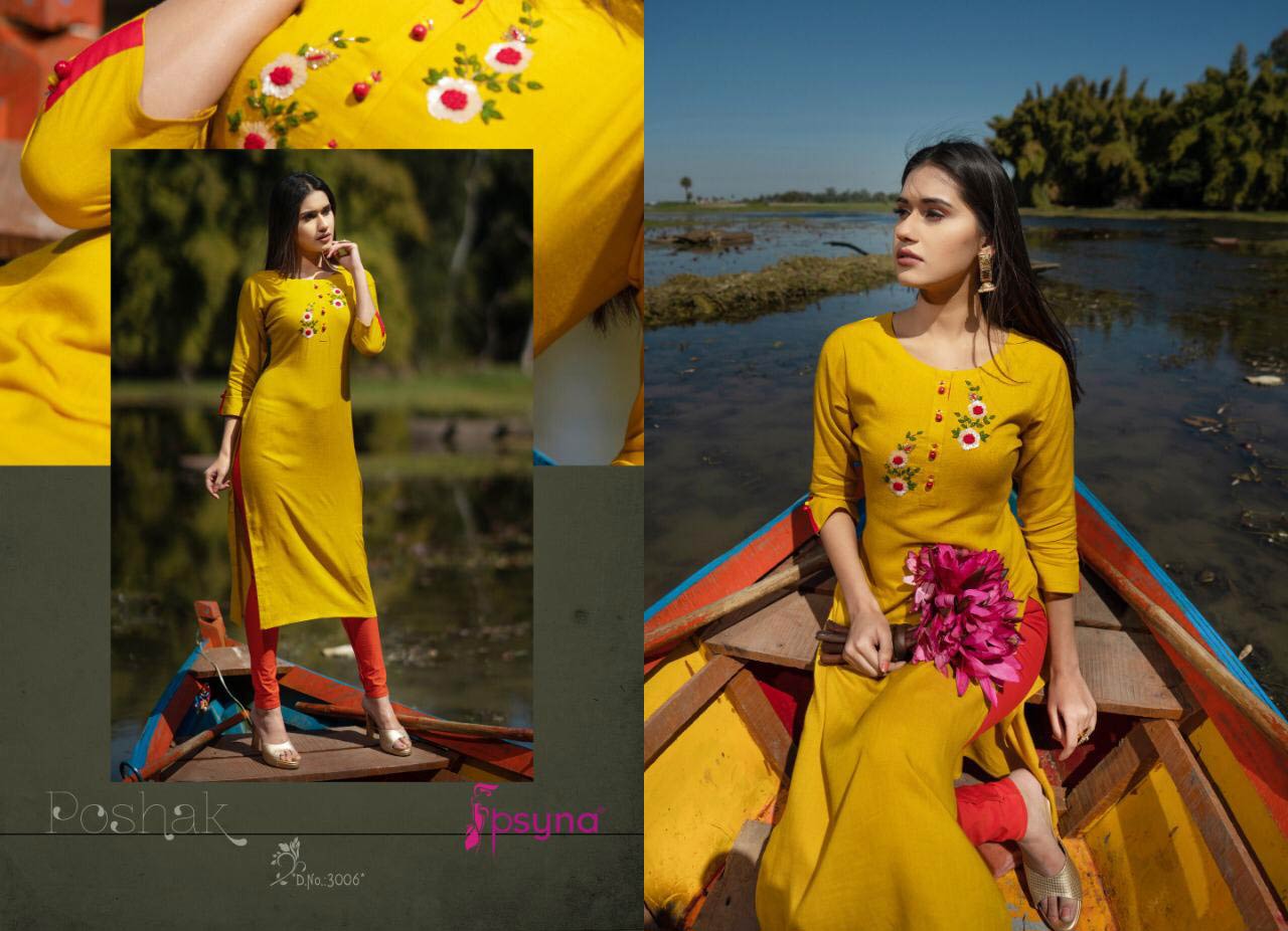 Psyna Poshak Vol 3 Simple Designer Ladies Kurtis Collection Psyna Poshak Vol 3 Simple Designer Ladies Kurtis Collection